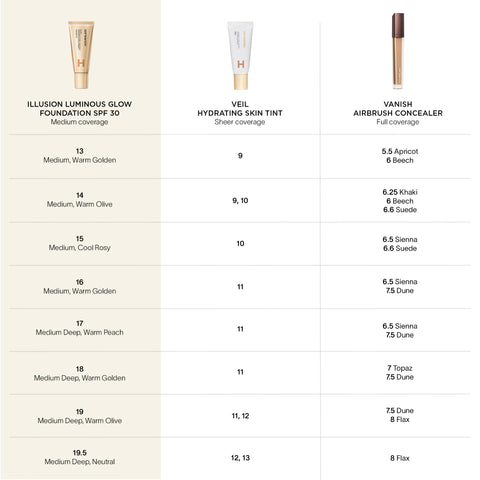 ILLUSION LUMINOUS GLOW FOUNDATION SPF 30