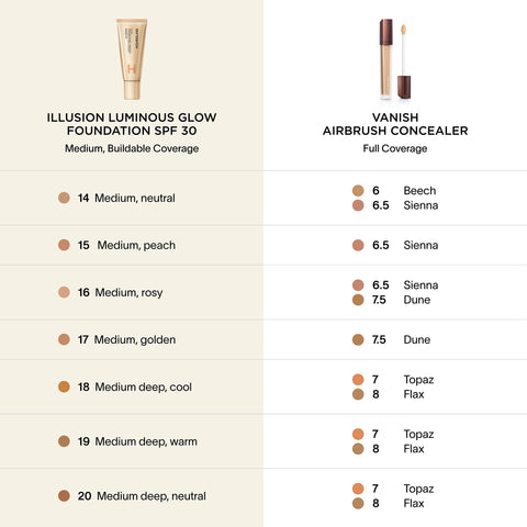 ILLUSION LUMINOUS GLOW FOUNDATION SPF 30