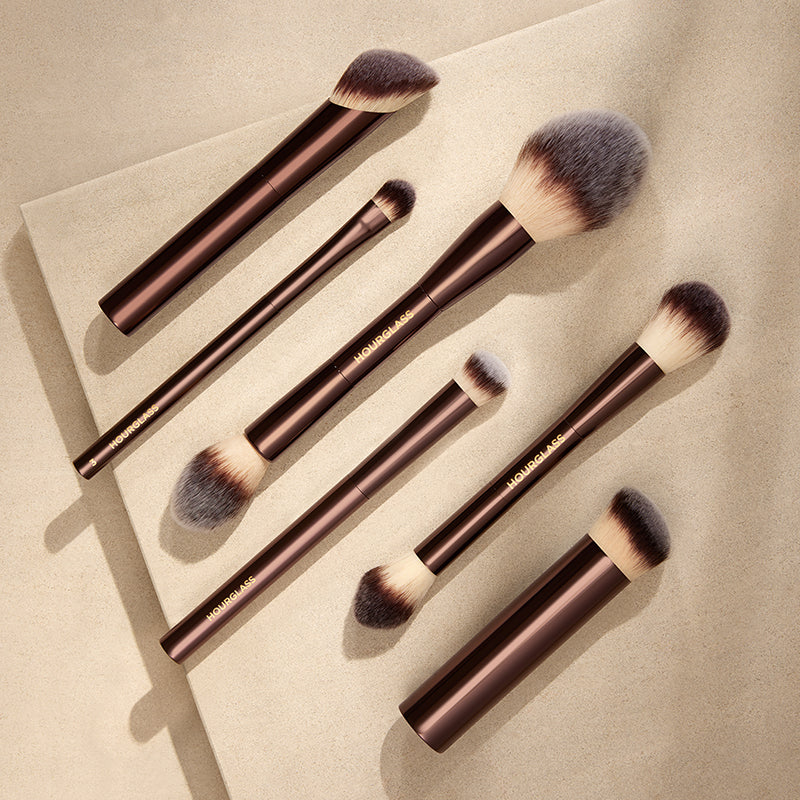 HOURGLASSメイクブラシセット ゴールド ホワイト メイクブラシ7本セット | ＃goods(ハッシュグッズ）