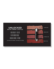 Unlocked Satin Crème Lipstick - Sample Card