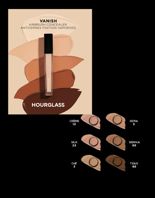 Vanish Airbrush Concealer Sample Card Hourglass Cosmetics UK