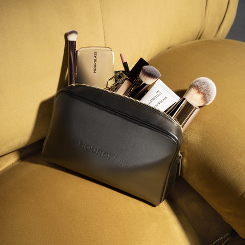 Vegan Leather Cosmetic Bag